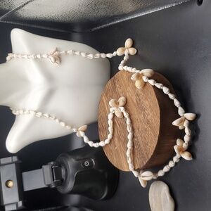 N3004 seashell dainty tropic necklace Hawaiian imported bridal